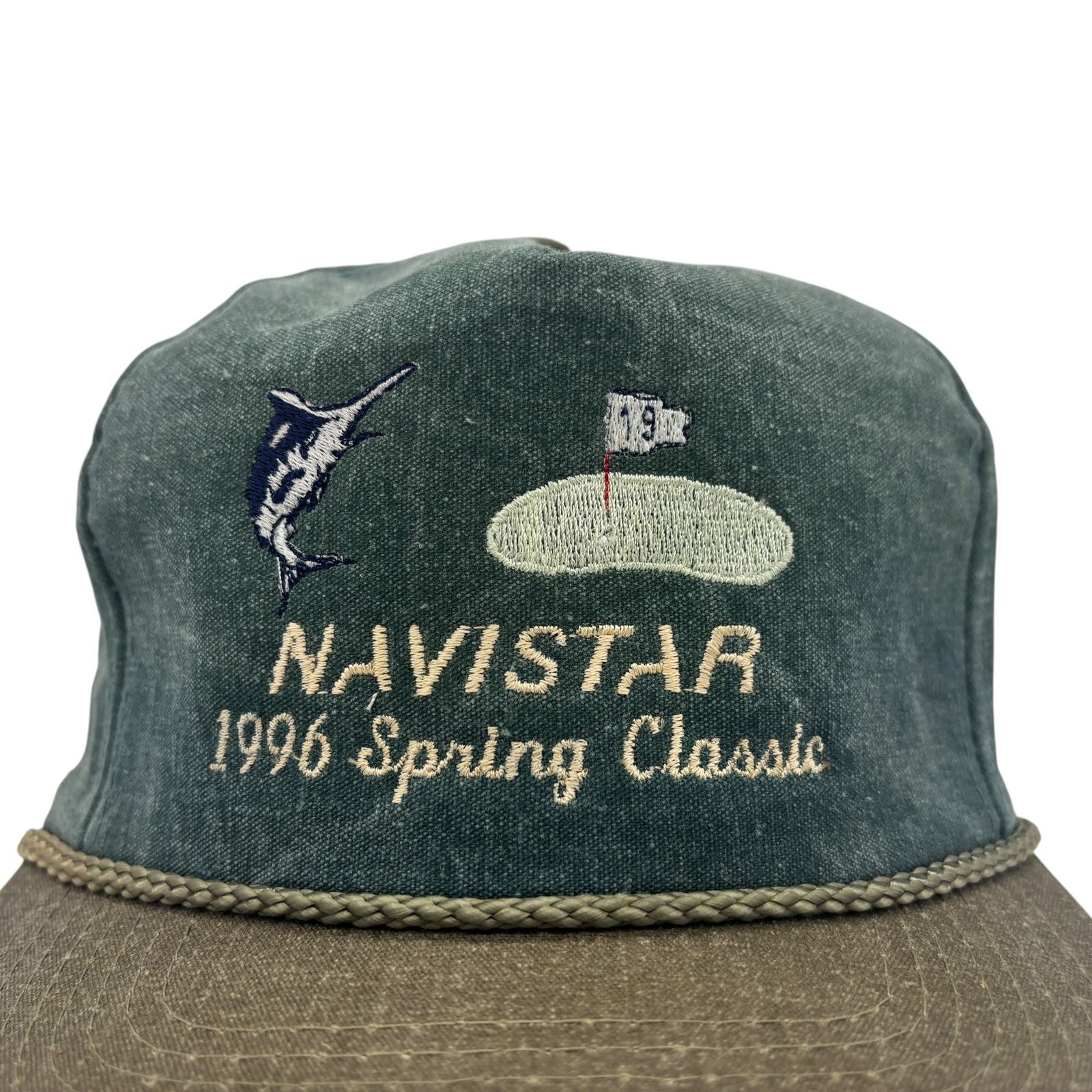 【キャップ/帽子】 90s NAVISTAR ビンテージ トラッカーキャップ グリーン 緑 ブラウン 茶色 ツートン 【キャップ/帽子】 90s NAVISTAR ビンテージ トラッカーキャップ グリーン 緑 ブラウン 茶色 ツートン