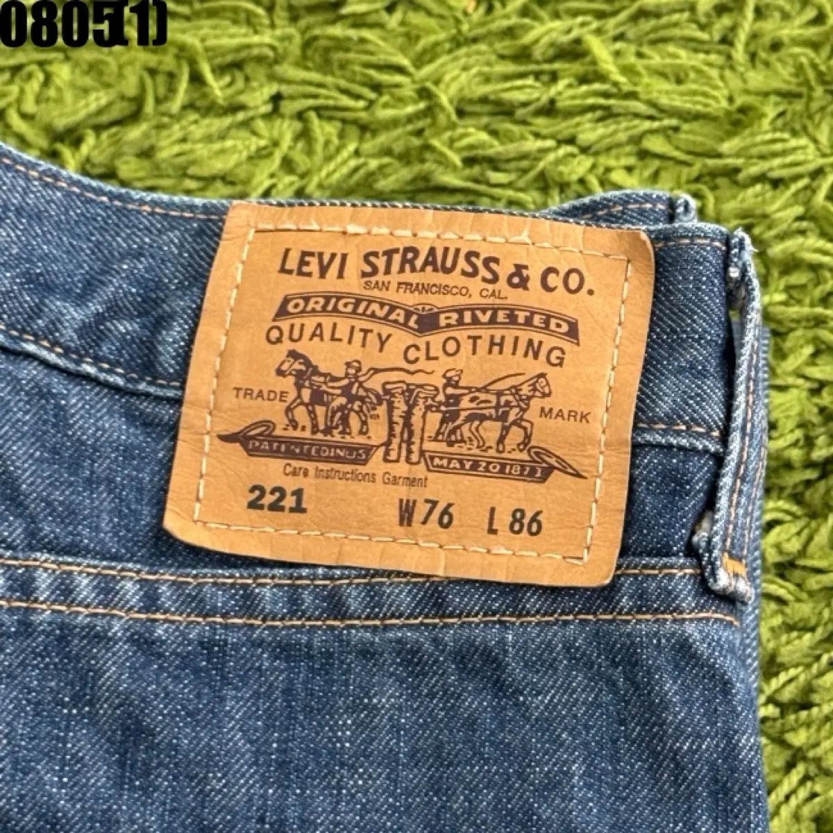 リヴァイ 221 オレンジタブ デニムパンツ ズボン 29