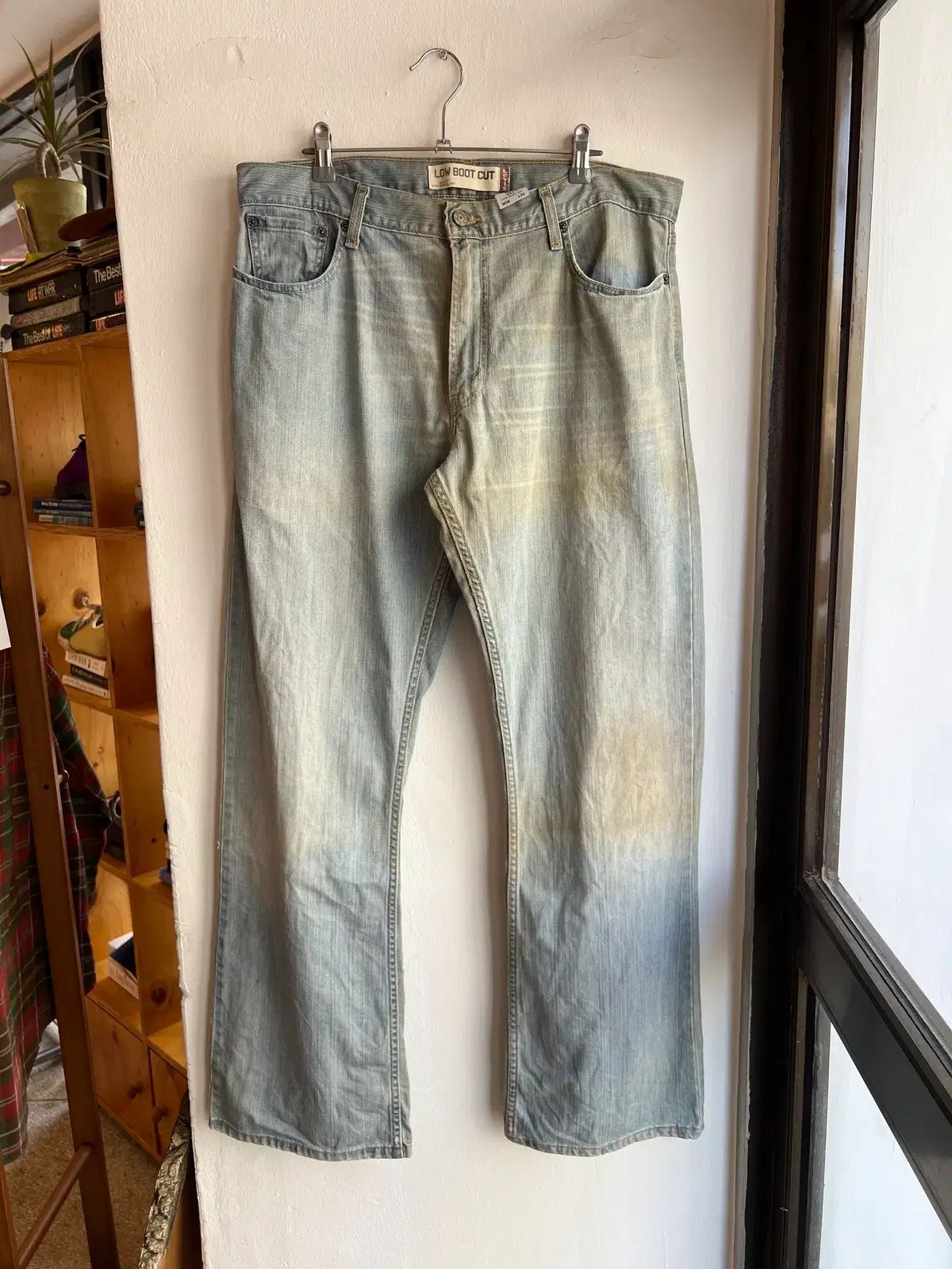 36 リーバイス 527 ブーツカット ライトウォッシュ デニム パンツ