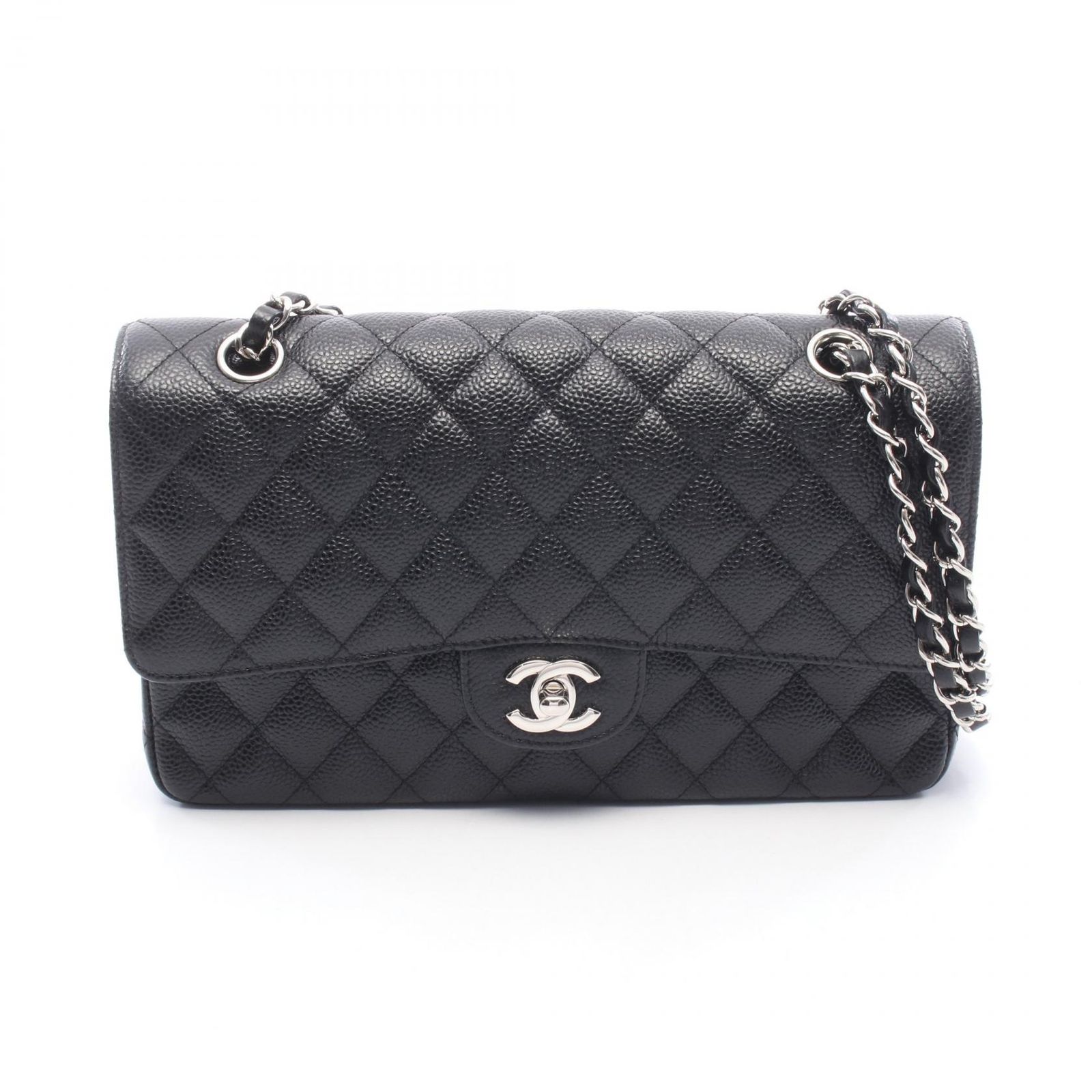 CHANEL シャネル マトラッセ Wフラップ ショルダーバッグ