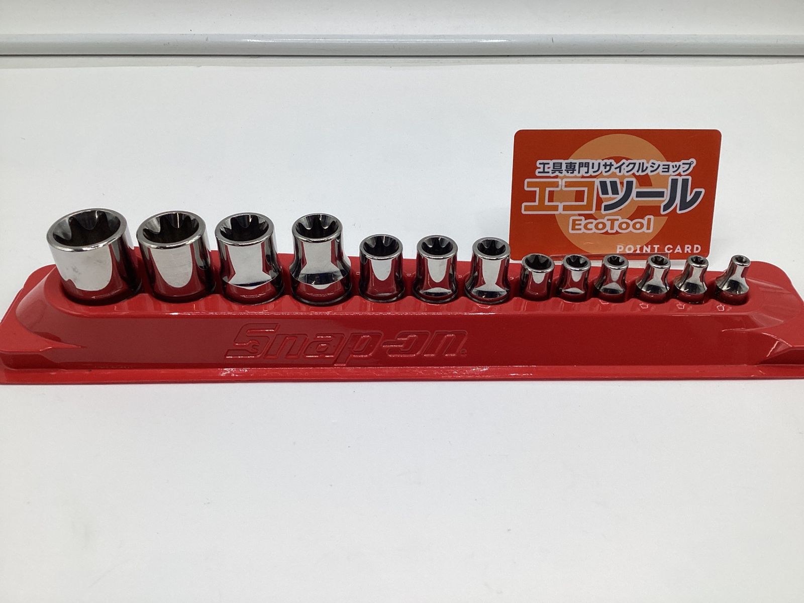 【中古品】Snap-on/スナップオン 213AFLEY 〇 1/2E型トルクス用シャローソケットセット [IT_GRA7V][岡岩][M05]