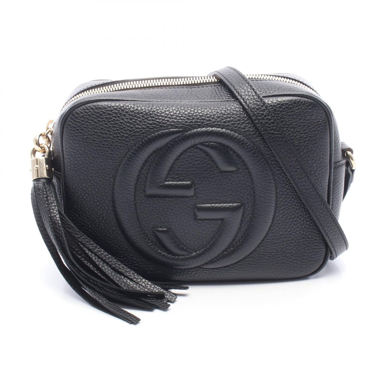 GUCCI グッチ ソーホー ディスコバッグ インターロッキングG ショルダーバッグ