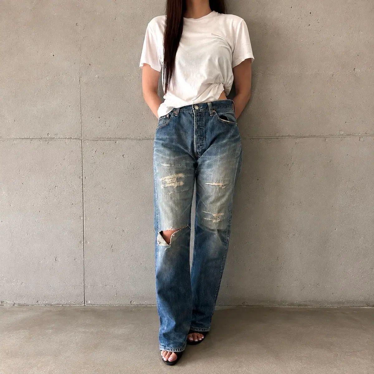 リーバイス Levi's リメイク デニムパンツ 22,569円
