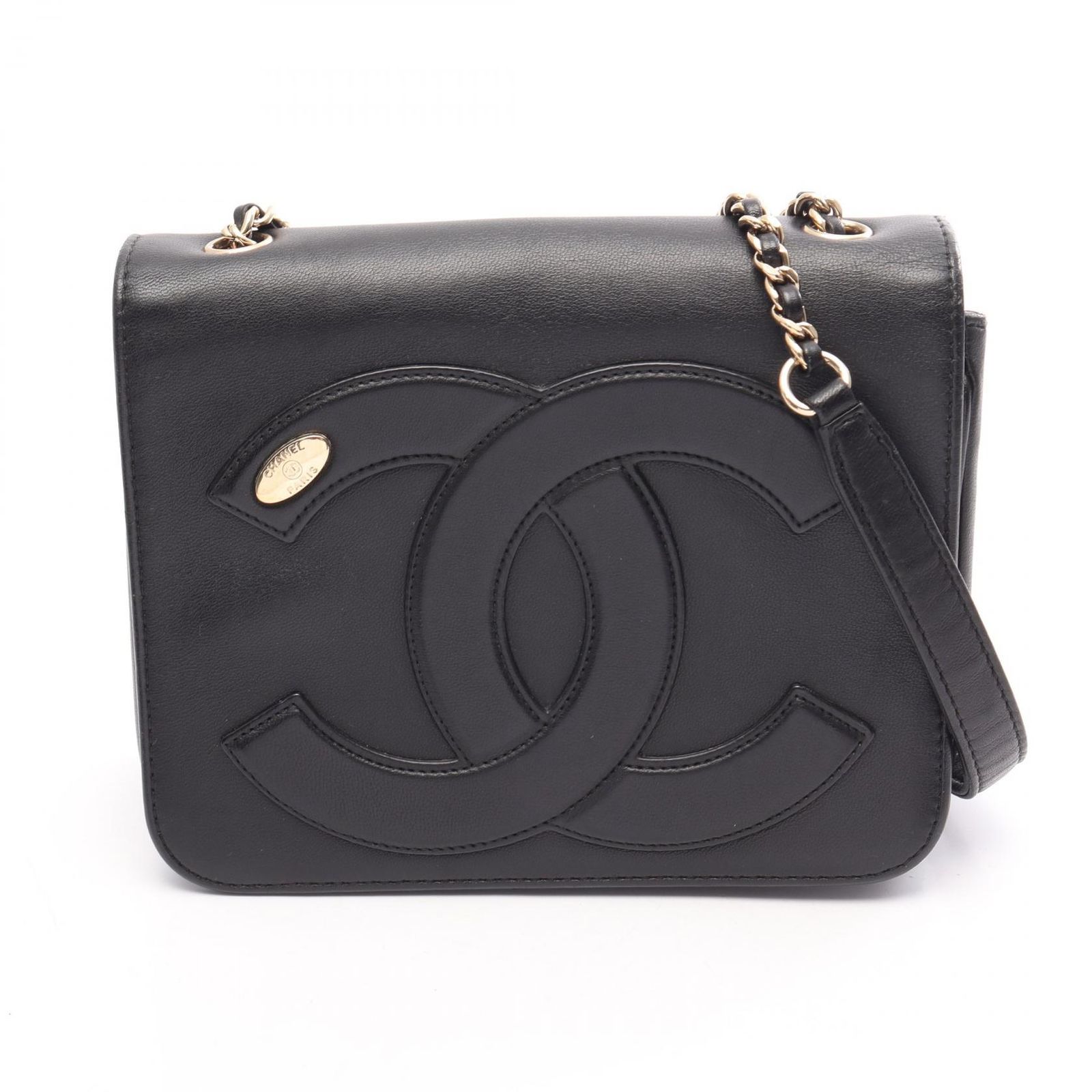 CHANEL シャネル ココマーク フルフラップ ショルダーバッグ