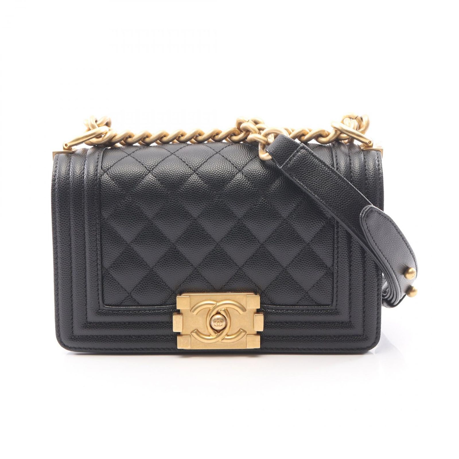 CHANEL シャネル ボーイシャネル スモール ショルダーバッグ
