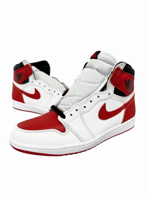 ナイキ NIKE AIR JORDAN 1 RETRO HIGH OG HERITAGE WHITE UNIVERSITY RED エアジョーダン1 ハイ ヘリテージ 555088-161 28 ブランド古着ベクトル中古▲■260805 8,351円