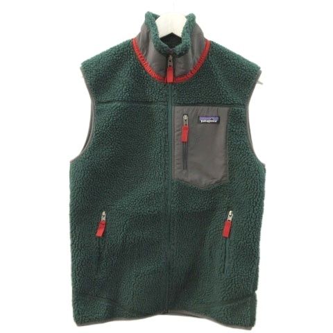 パタゴニア Patagonia クラシックレトロXベスト フリースベスト Classic Retro X Vest 23048FA19 グリーン S