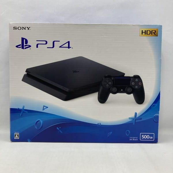 【中古】本体）プレイステーション4本体 ジェットブラック 500GB CUH-2200AB01 開封品[97][240097249288]