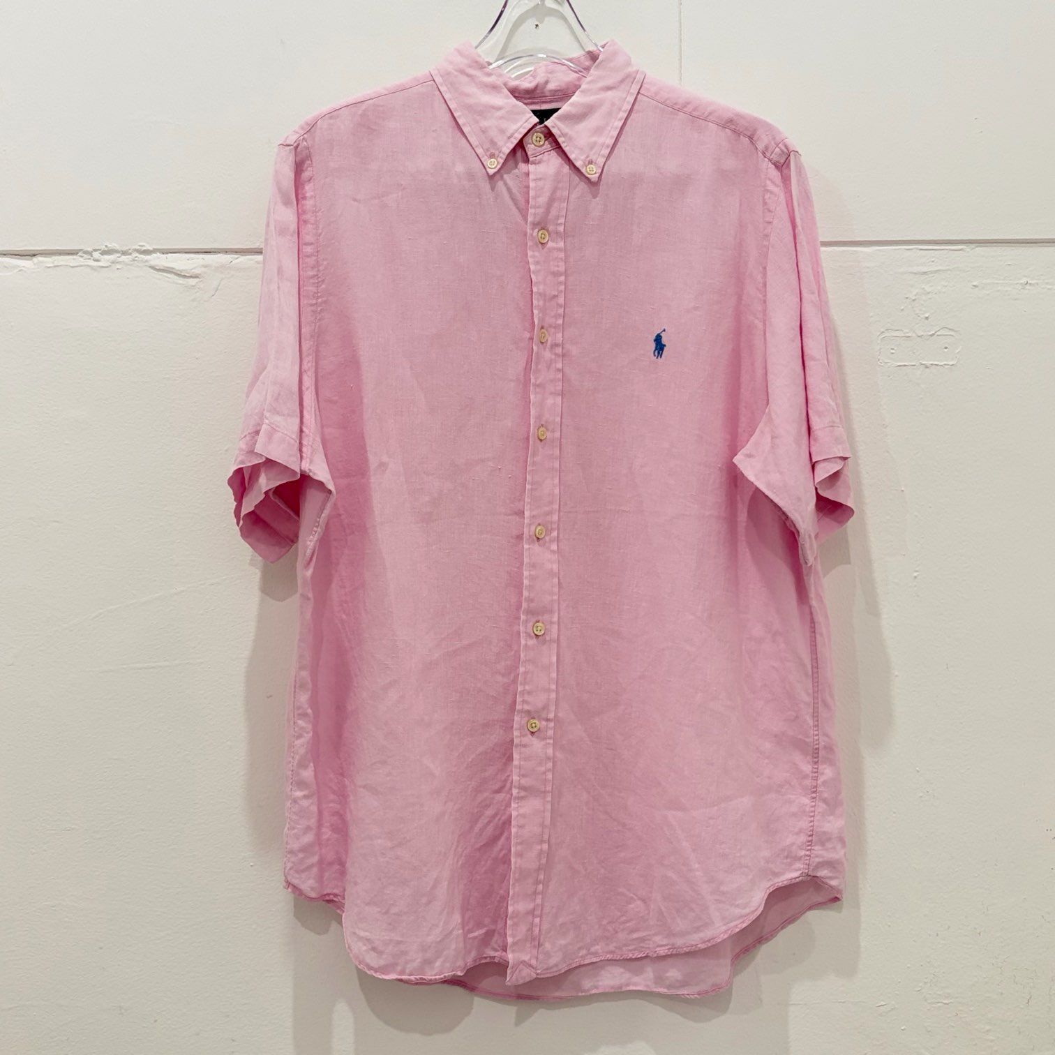 90s~ Ralph Lauren 100%LINEN shirt 