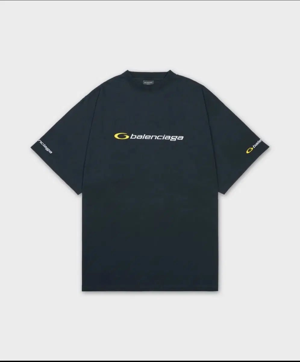 バレンシアガ ループ スポーツ ロゴ オーバーサイズ 半袖 Tシャツ