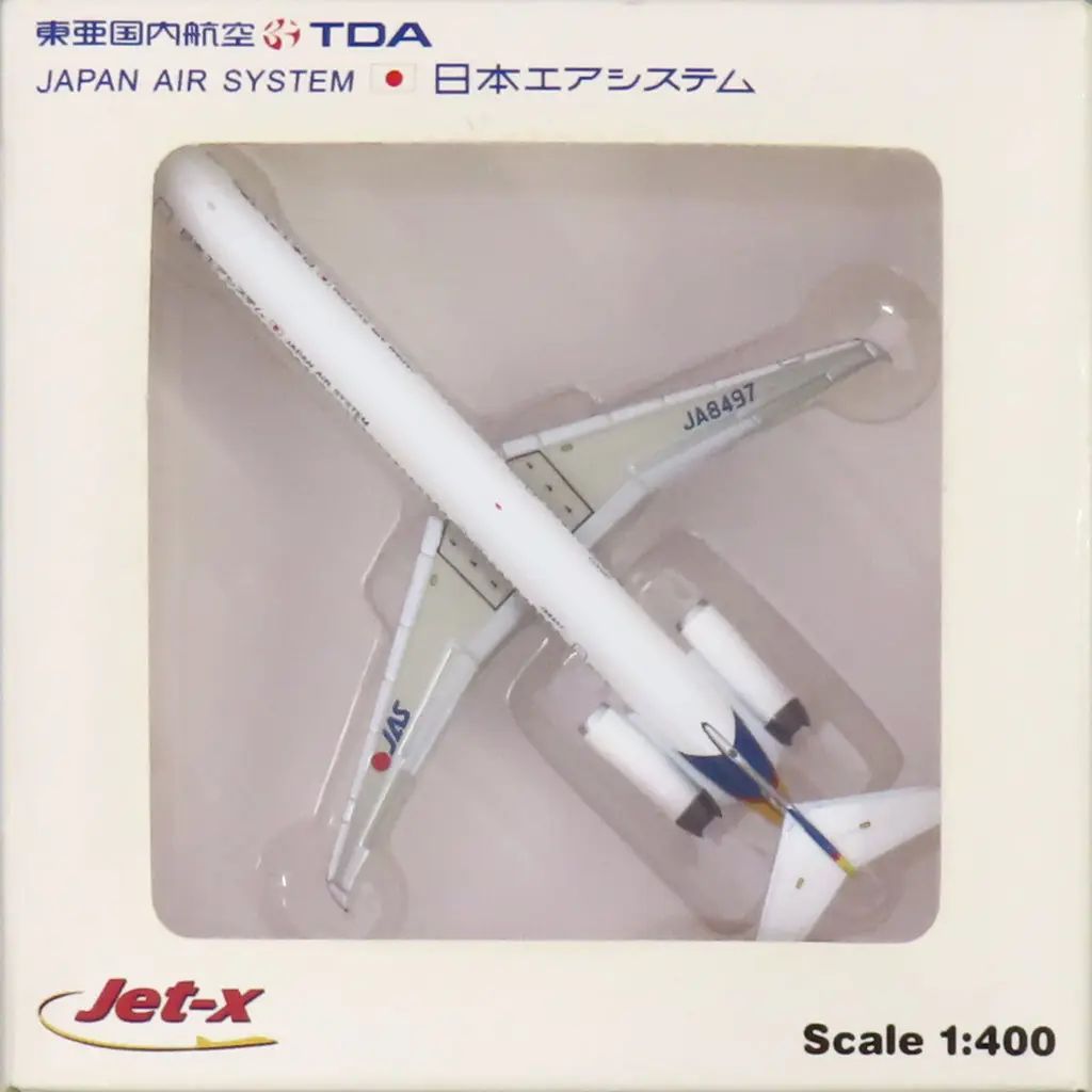 【中古】ミニカー 1/400 日本エアシステム MD-81 #JA8497 [JA008A]