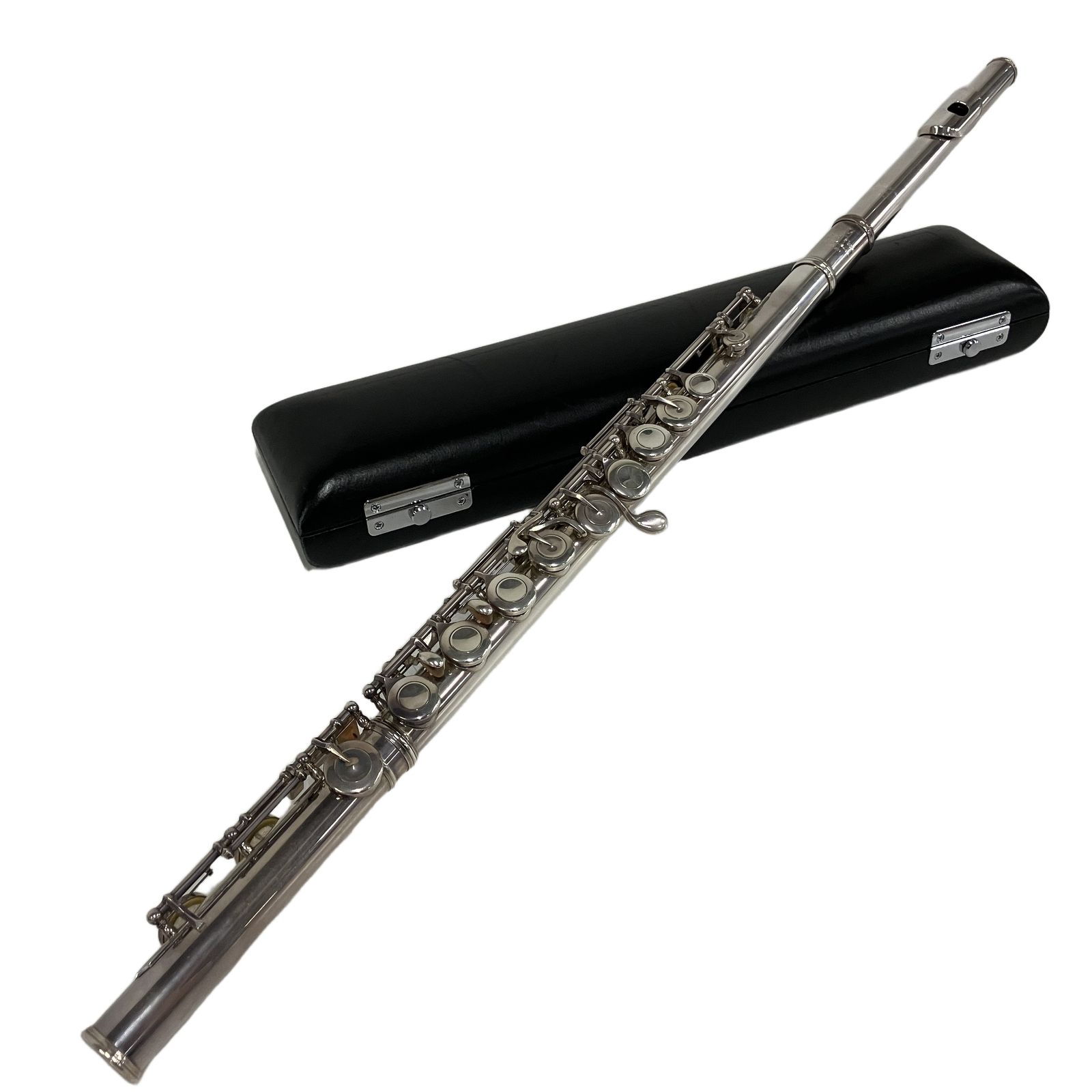 Pearl Flute F-9701E Maesta マエスタ フルート シルバー 970 総銀製 管楽器 パールフルート 中古 B11510890