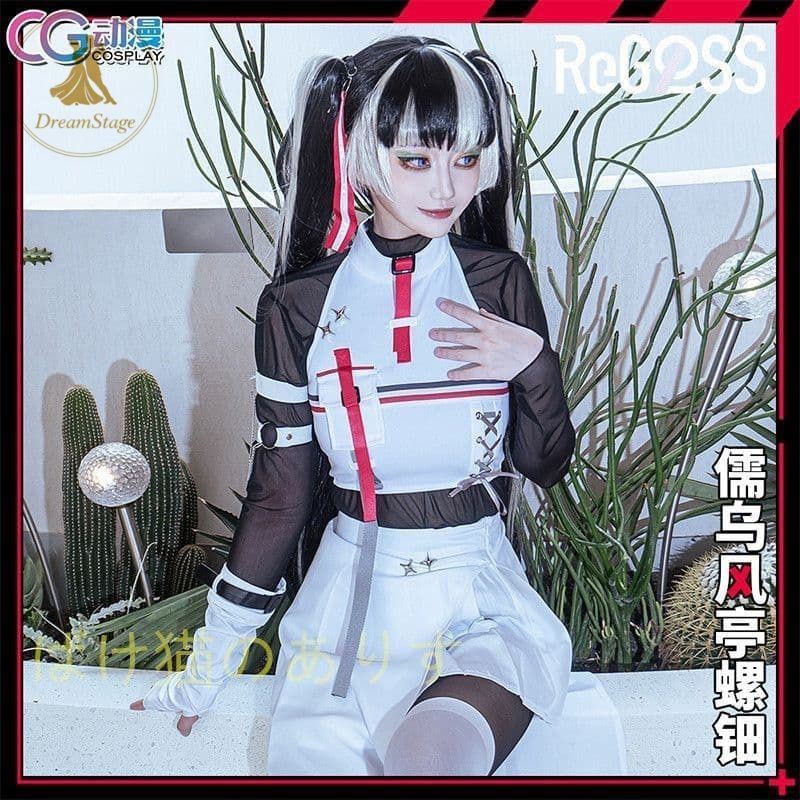 新品 未使用 ホロライブ ReGLOSS 儒烏風亭らでん コスプレ衣装 L キャラクター衣装 撮影用 イベント用 COSPLAY