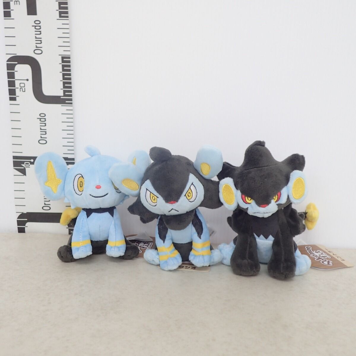 【匿名配送】希少⭐︎新品タグ付　ポケモン　レントラー　ぬいぐるみ　2007 当時物 ポケモンセンター fit コリンク/ルクシオ/レントラー ぬいぐるみ