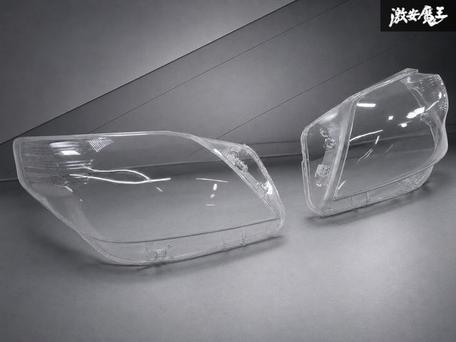 【新品・未使用品！】 TIEAUR ラウンドクルーザー プラド 150 PRADO 前期 ヘッドライト リペアレンズ クリア 左右 セット 予備 交換用に