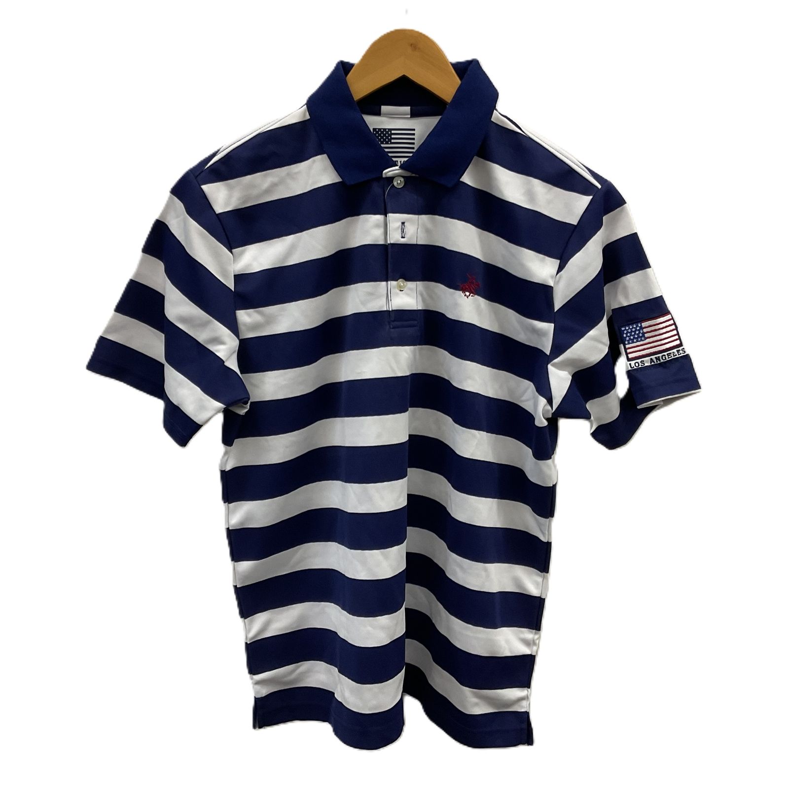 BURBERRY 【バーバリー】ポロシャツ　ワンポイントロゴ　L