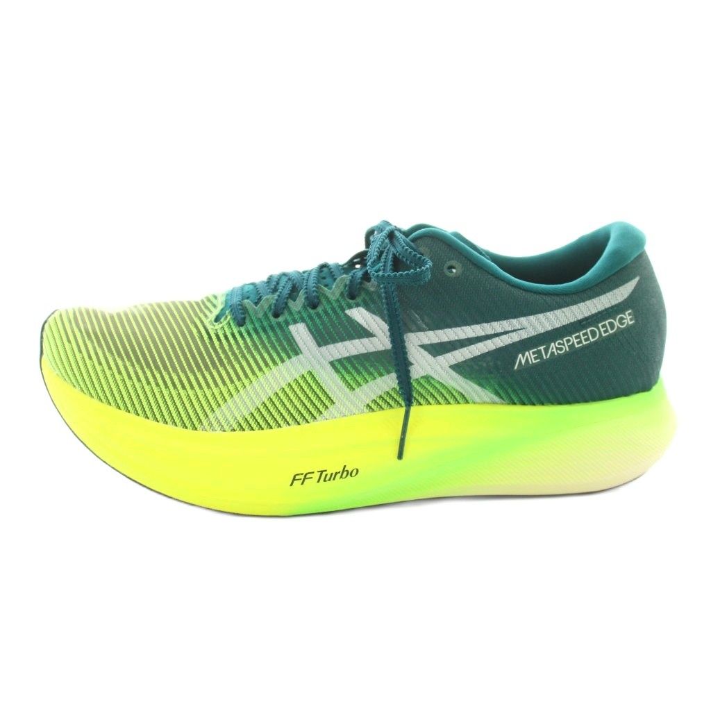 アシックス asics METASPEED EDGE＋ ランニングシューズ スニーカー US9.5 27.5cm 黄 イエロー 緑 グリーン 1013A116-300 /KU 16,730円