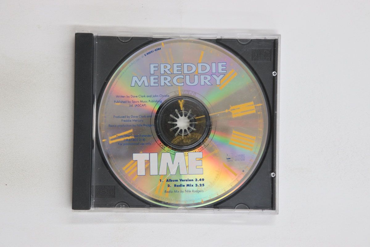 CD Freddie Mercury Time PRCD103082 HOLLYWOOD プロモ /00110