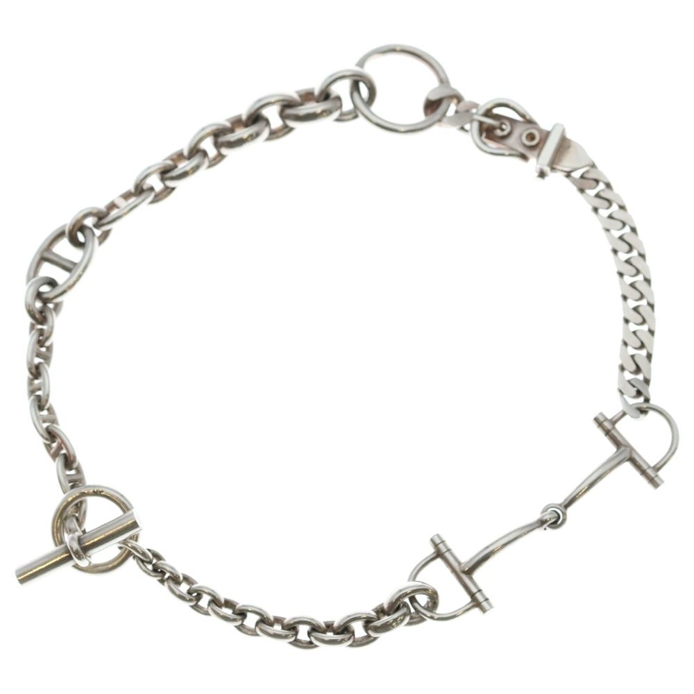 HERMES (エルメス) 00s Pele Mele Necklace silver925 ペールメール ネックレス 5ピース シルバー