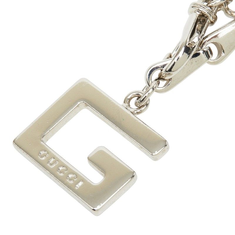 グッチ Gロゴ チェーンベルト シルバー メタル レディース GUCCI【1-0280226】