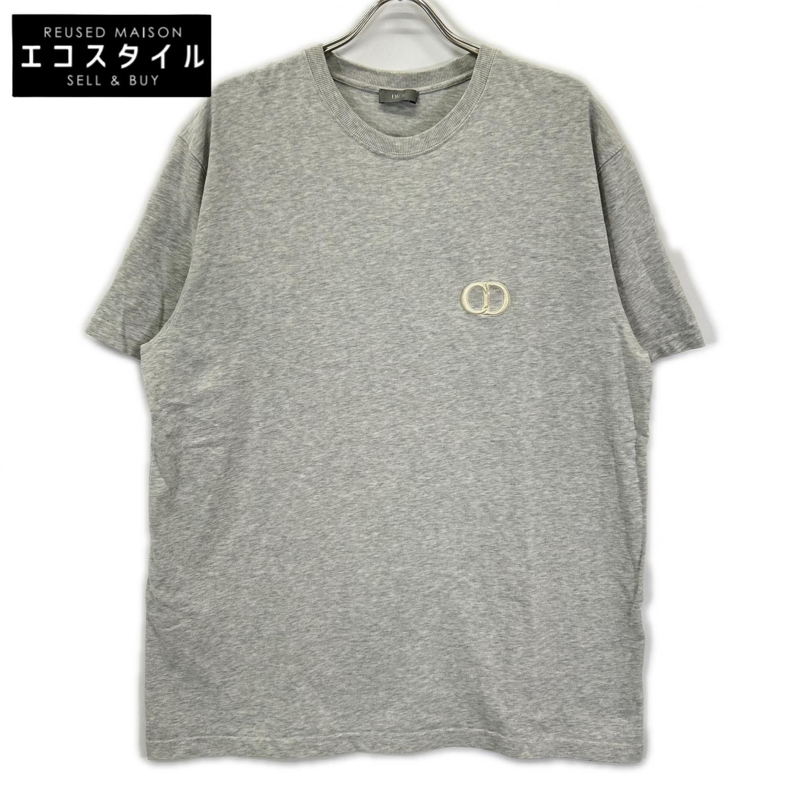 DIOR　ディオール　943J605A0554 グレー CD Icon Tシャツ　XXL