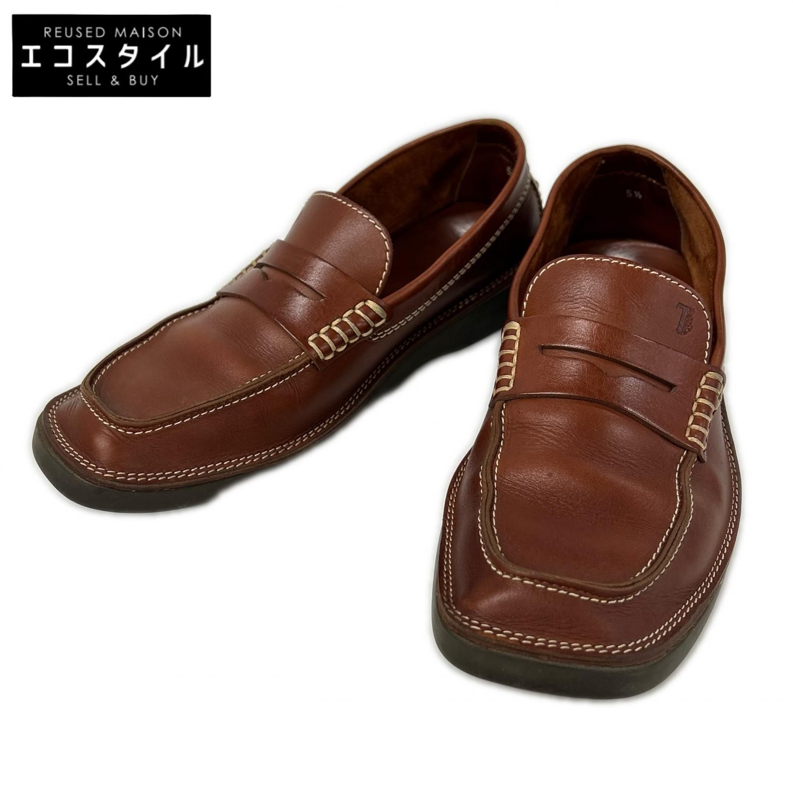 TOD'S　トッズ　CRAFT MEN LOAFER クラフト メン ローファー　5 1/2 12,784円