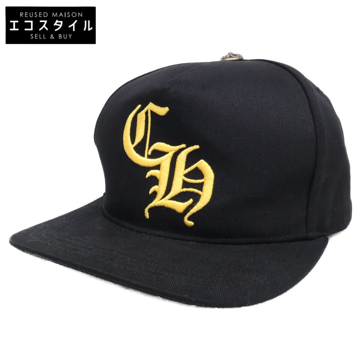 Chrome hearts　クロムハーツ　ブラック×イエロー 6Panel On Field 925釦 CHベースボールキャップ　ONE SIZE 78,045円