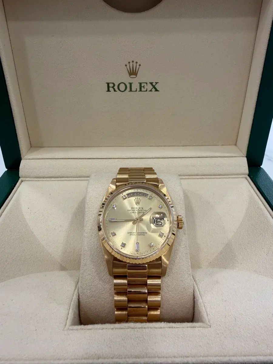 ROLEX ロレックス デイデイト 18038 金無垢 36mm 1,600,735円