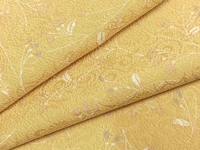 平和屋着物●上質な小紋　草花文　正絹　逸品　AABK1359fy 20,306円