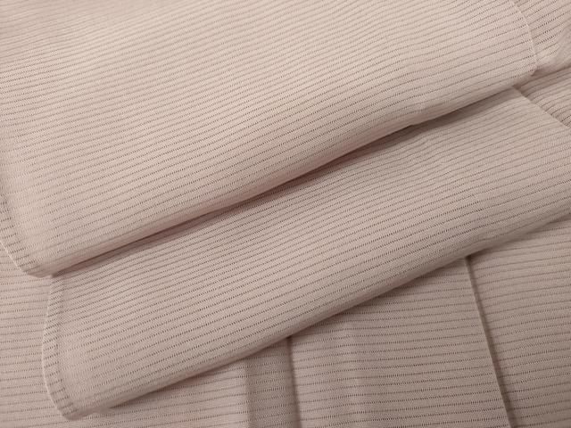 平和屋着物＊夏物　色無地　絽　石竹色　正絹　逸品　AABK3473cs