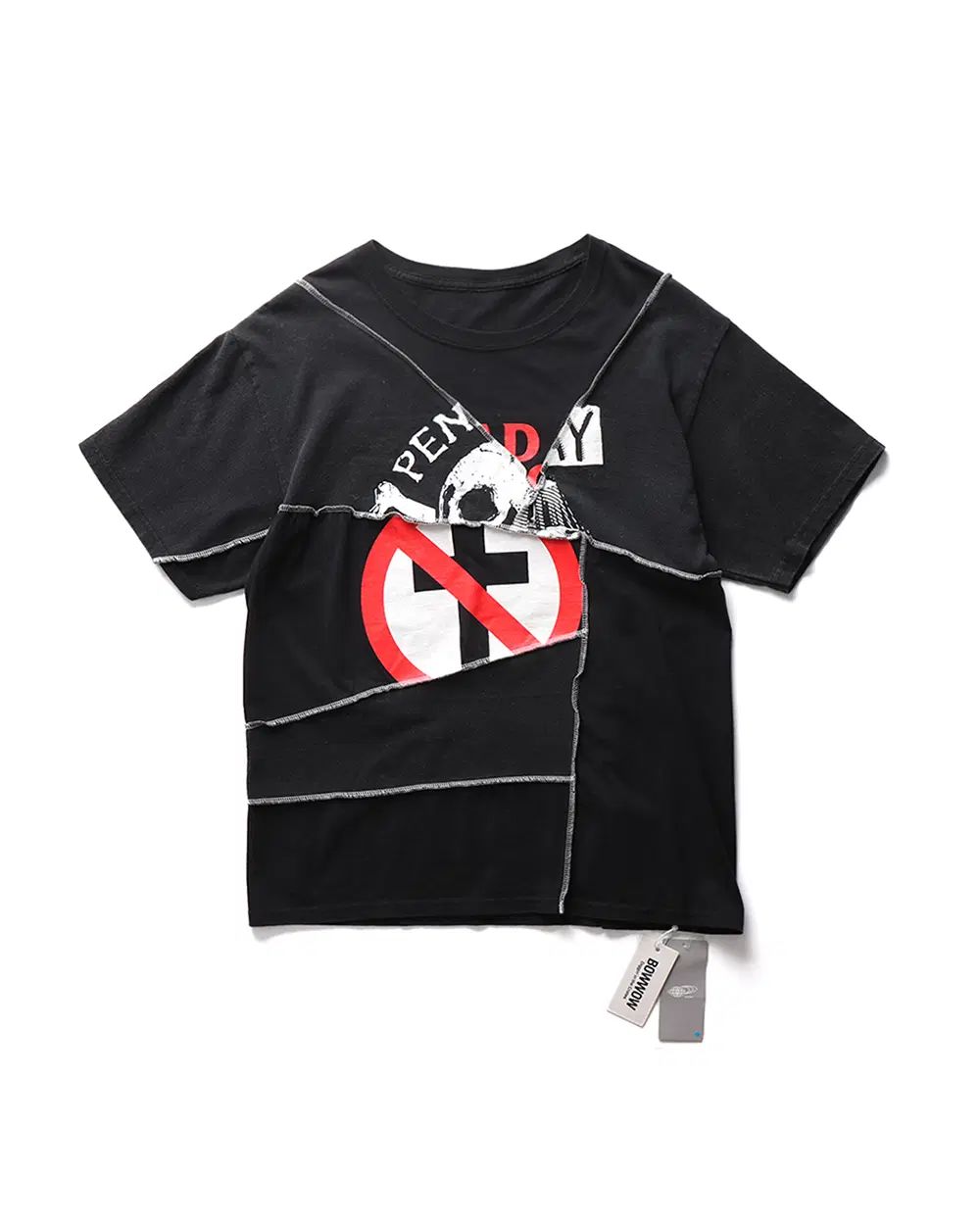 BOWWOW x BEAMS BOY パッチワーク Tシャツ