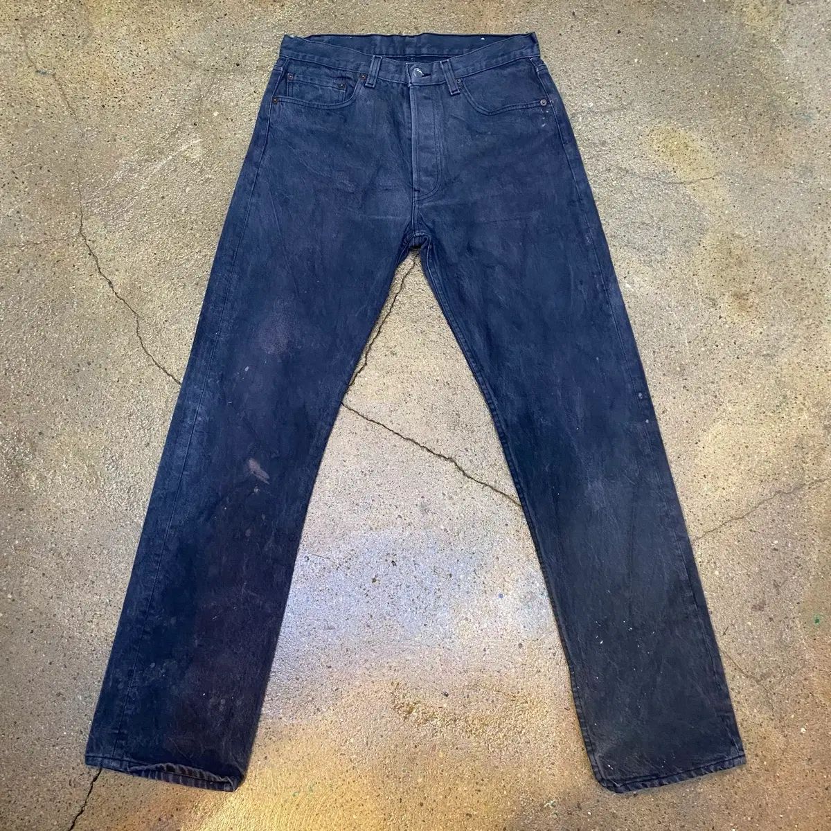 90s made in usa リーバイス 501 ブラックジーン デニム パンツ 17,353円