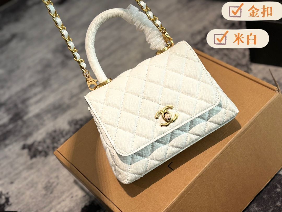CHANELシャネル1 Coco Handle Selsbergシリーズハンドバッグ斜め掛けショルダーバッグ、Hermesビーチバッグ、すっきりシンプル、つまりハンドバッグバッグバッグ、