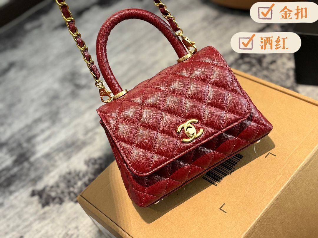 CHANELシャネル1 Coco Handle Selsbergシリーズハンドバッグ斜め掛けショルダーバッグ、Hermesビーチバッグ、すっきりシンプル、つまりハンドバッグバッグバッグ、