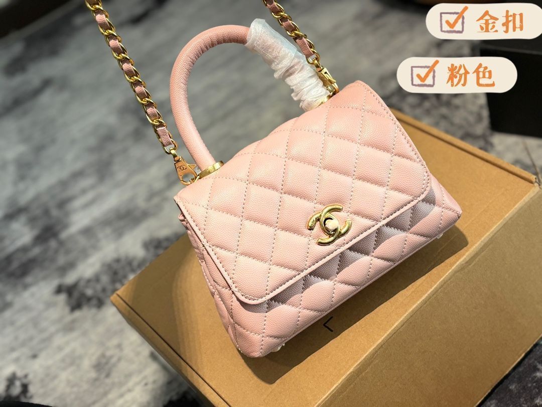 CHANELシャネル1 Coco Handle Selsbergシリーズハンドバッグ斜め掛けショルダーバッグ、Hermesビーチバッグ、すっきりシンプル、つまりハンドバッグバッグバッグ、