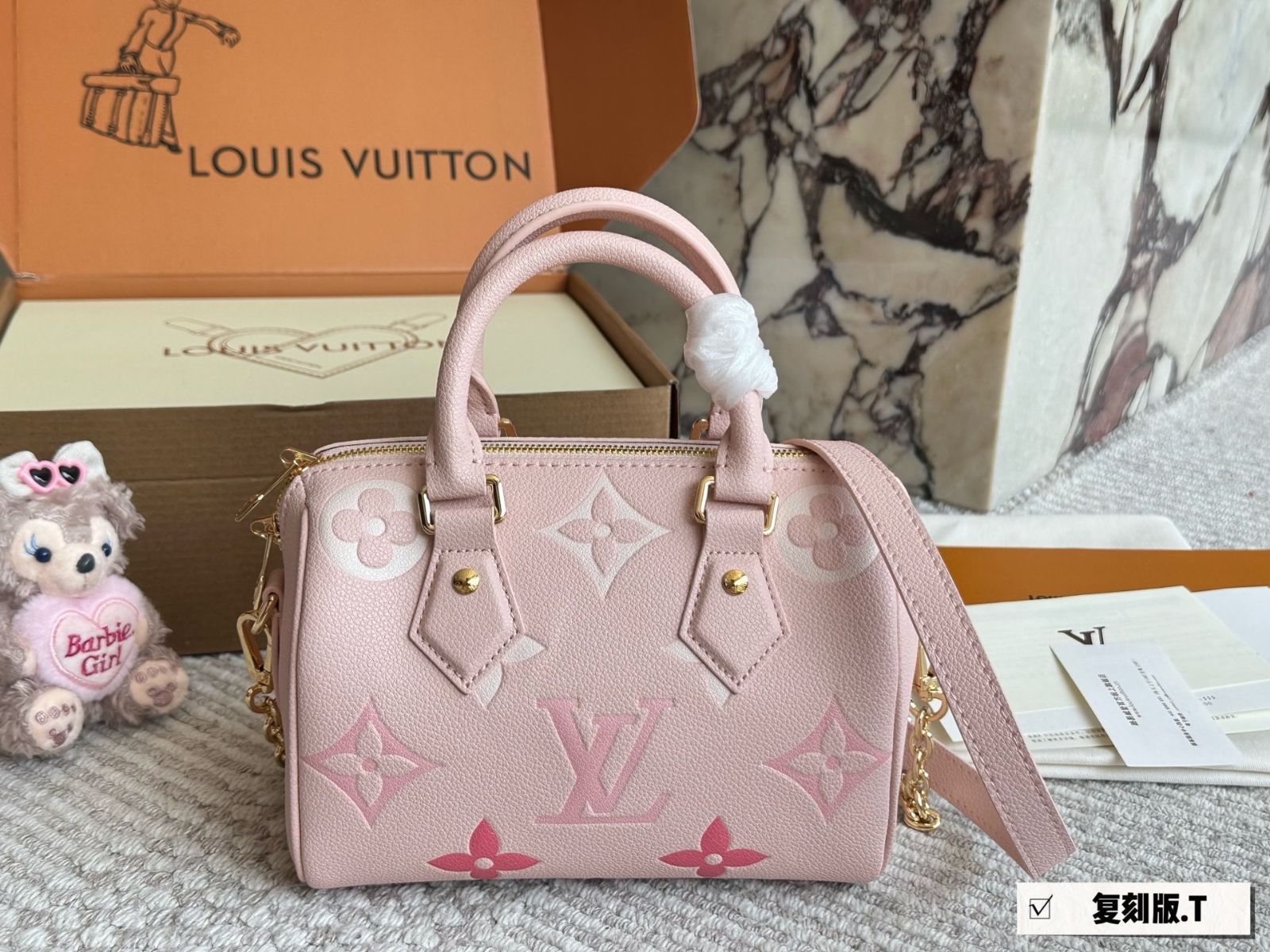 【今日特価】LV ss23 Speedy 20 Purple（L ブランド ss23 スピーディ 20 パープル）