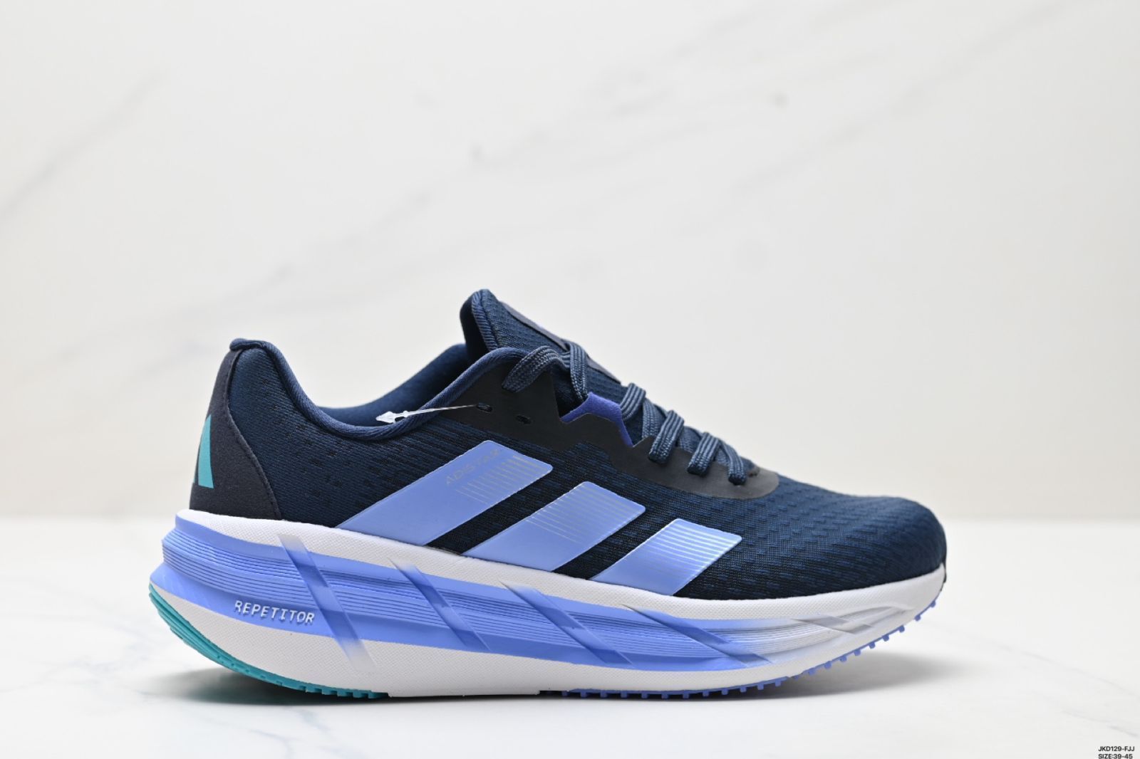 Adidas（アディダス） 新モデルの男子用マラソン用耐摩耗クラシックスポーツランニングシューズ
