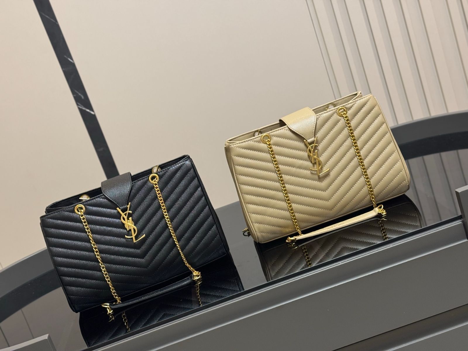 【今日特価】YSL Gabv Quilted Tote Bag サンローラン ガブ キルテッド トートバッグ 11,200円