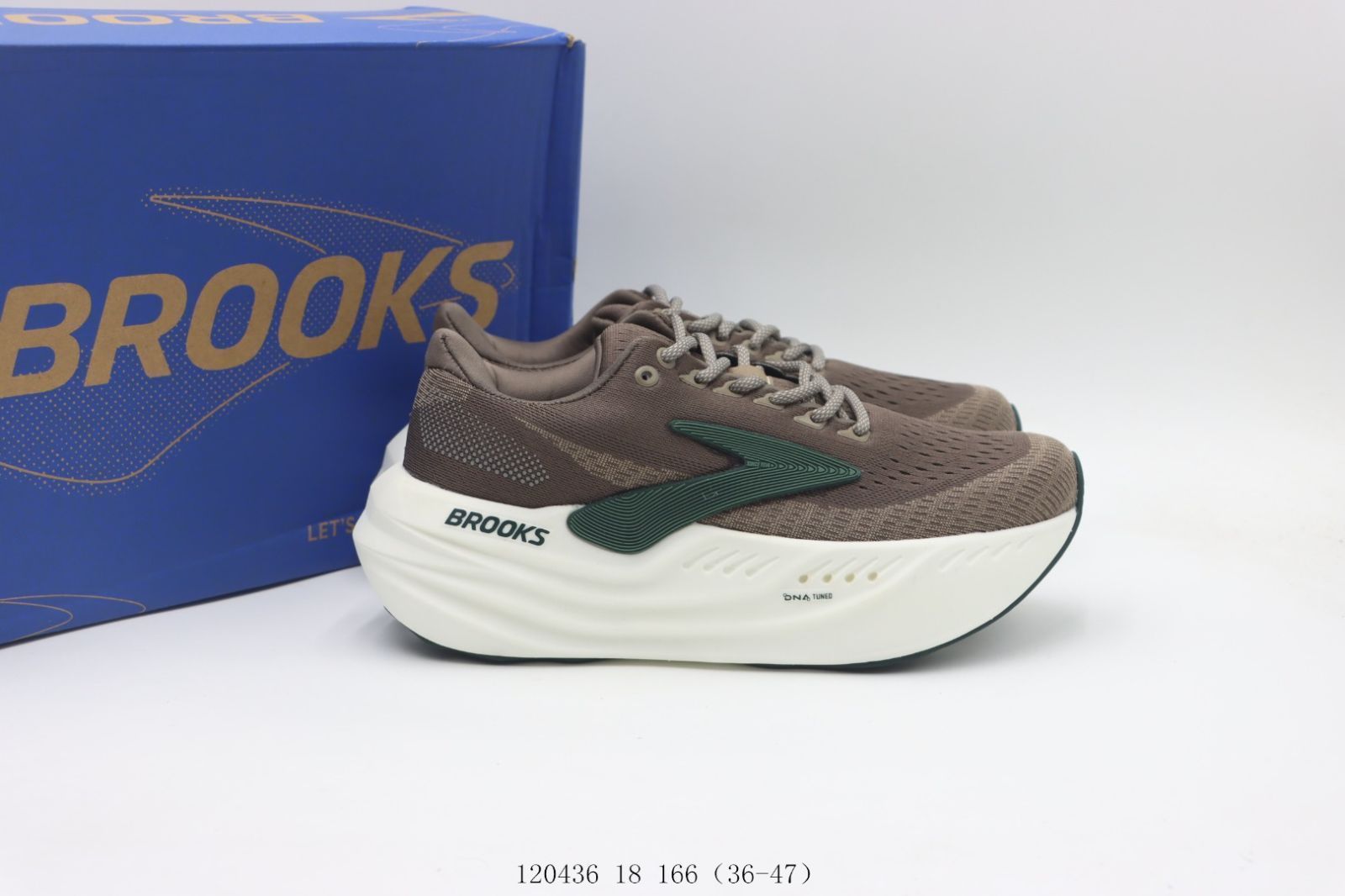 【今日特価】Brooks ブルックス スニーカー ブラウン 120436 18 166 【今日特価】Brooks ブルックス スニーカー ブラウン 120436 18 166