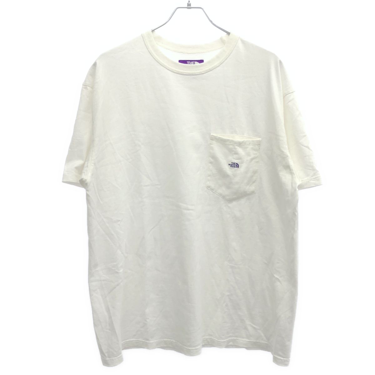 THE NORTH FACE PURPLE LABEL ザ ノースフェイス パープルレーベル 7oz Pocket Tee Tシャツ N25SI102 ホワイト M