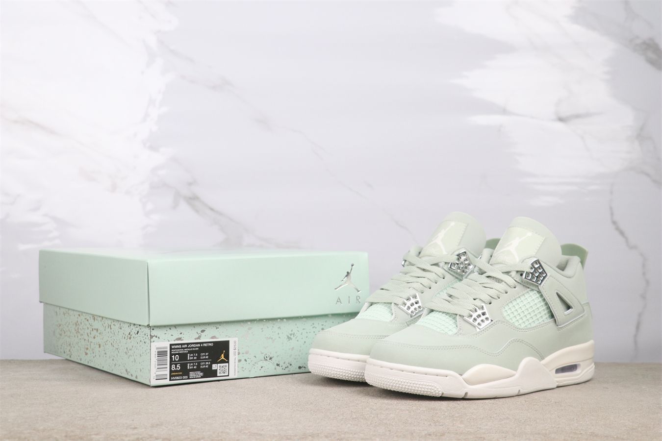 【今日特価】Air Jordan 4 HV0823-003 エアジョーダン 4 シーフォームグリーン