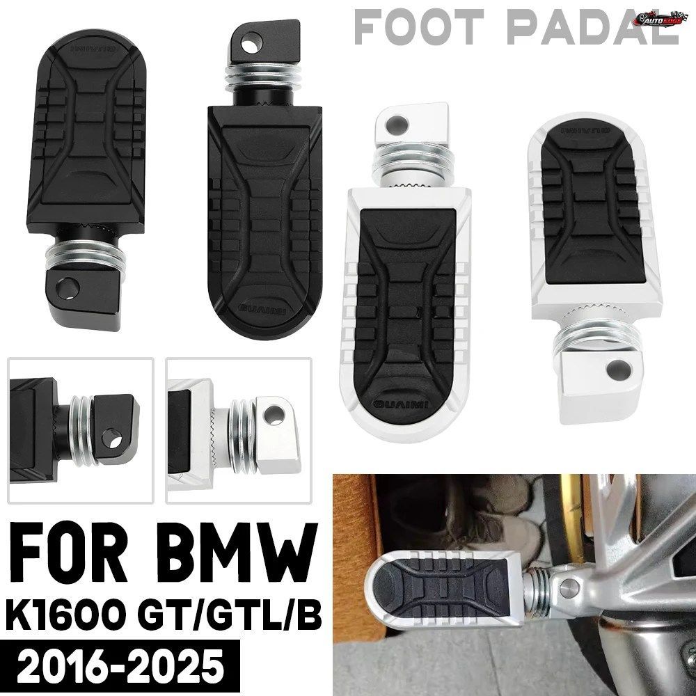 BMW K1600 GT K 1600GTL K1600 GRAND AMERICA 2016-2025用モーターサイクルフットペグレストペダルリアパッセンジャーフットペグフットレス 8,310円