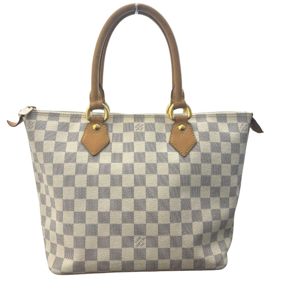 ルイヴィトン ダミエキャンバス サレヤPM N51186 ゴールド金具 PVC レザー レディース LOUIS VUITTON ハンドバッグ 60,940円