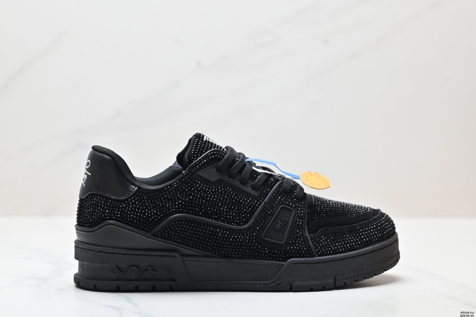 LV（ルイヴィトン）Louis Vuitton Trainer Sneaker Low レジャースポーツカルチャーユニセックススケートシューズ 15,200円