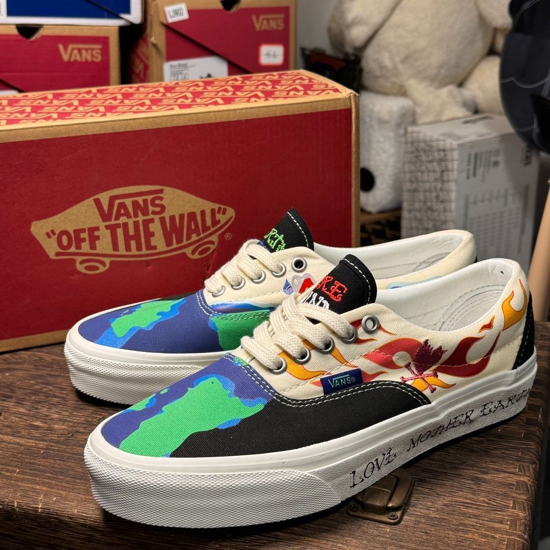 【今日特価】Vans Love Mother Earth スニーカー！送料無料！在庫限定のお得な価格です！