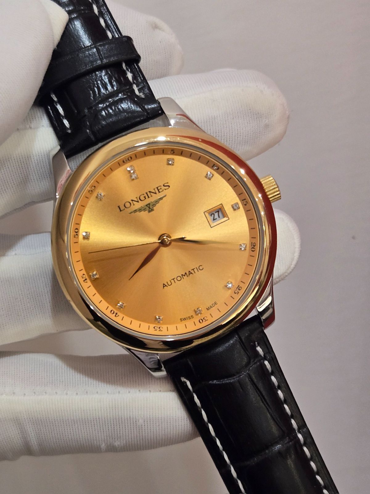 [Longines] 名匠シリーズ メンズ機械式腕時計 - 専用ケース・カード・袋付き｜本日限定特価｜新品未使用 18,674円