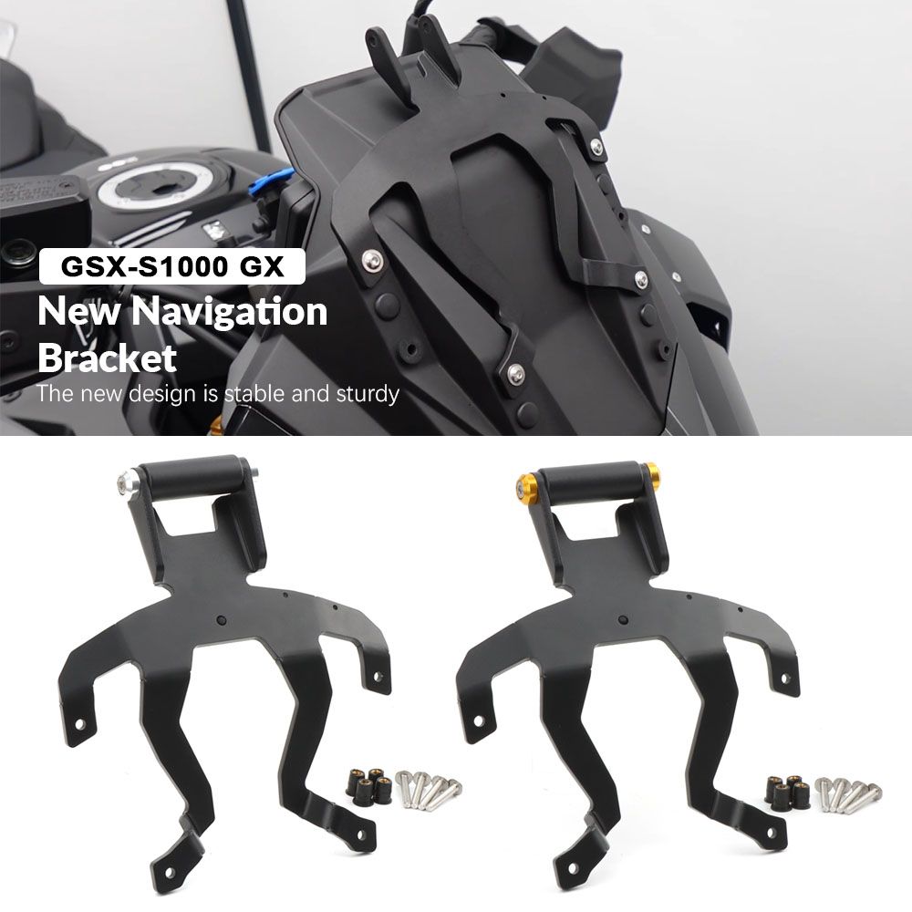 MODIT-HC スズキ GSX-S1000GX GSXS1000GX 2024〜対応 GPSナビゲーションマウントブラケット スマホホルダー 22mm