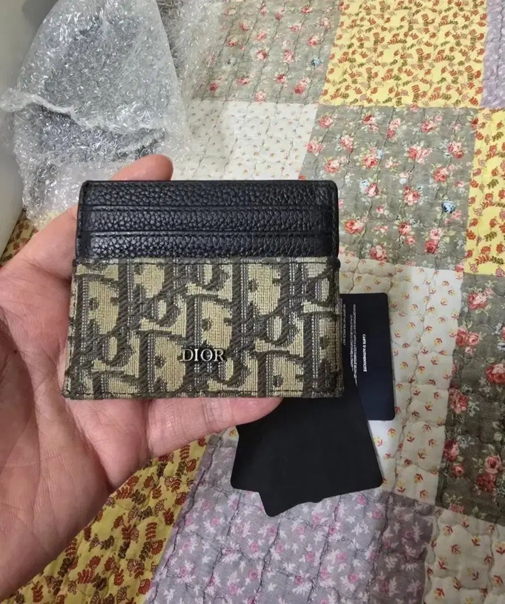 ディオール オブリーク カードウォレット