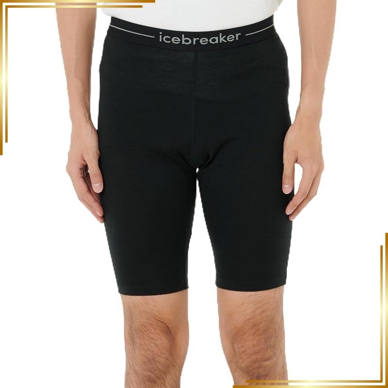【新品】 [Icebreaker] [アイスブレーカー] スパッツ メンズ M 200 Oasis Shorts ブラック M