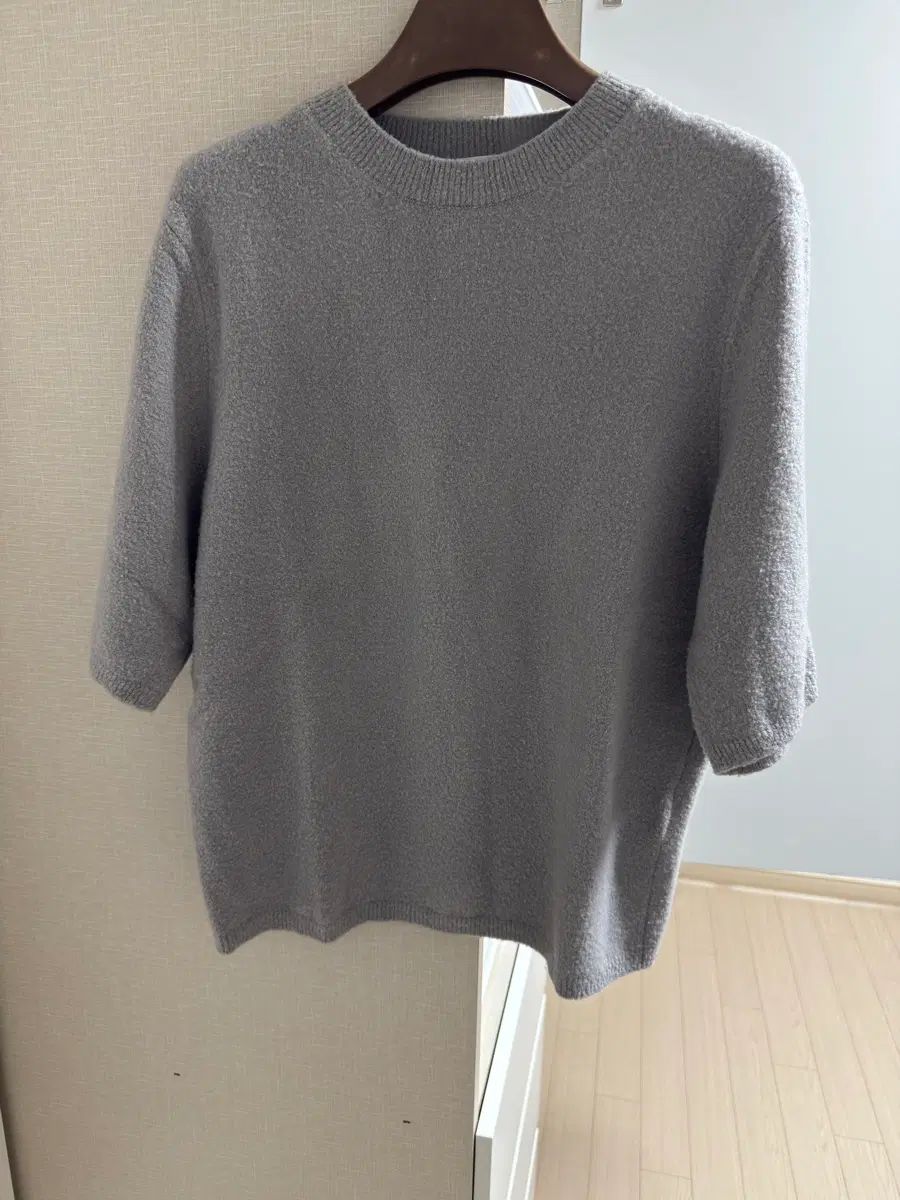 the CASHMERE ブークレ 半袖 カシミア The HANDSOME